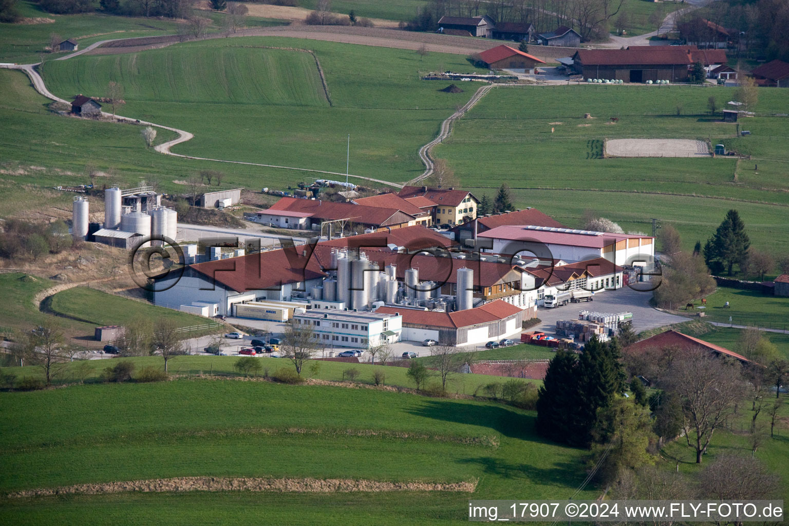 Dairy in Andechs in the state Bavaria, Germany