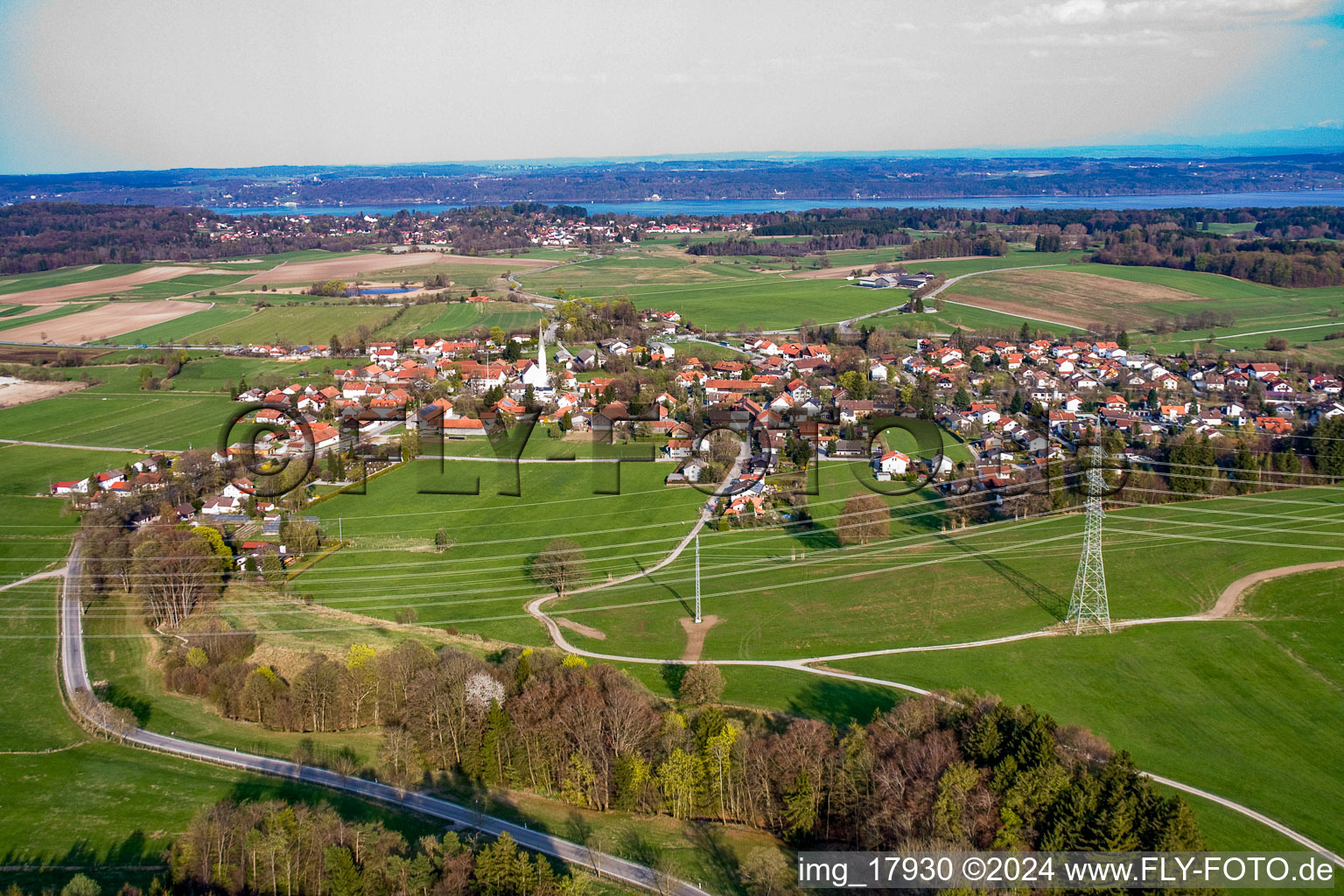 District Traubing in Tutzing in the state Bavaria, Germany