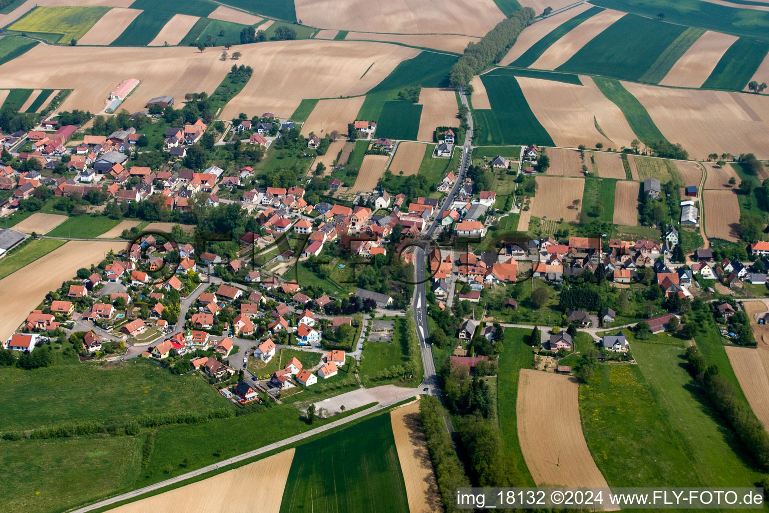 Wintzenbach in the state Bas-Rhin, France