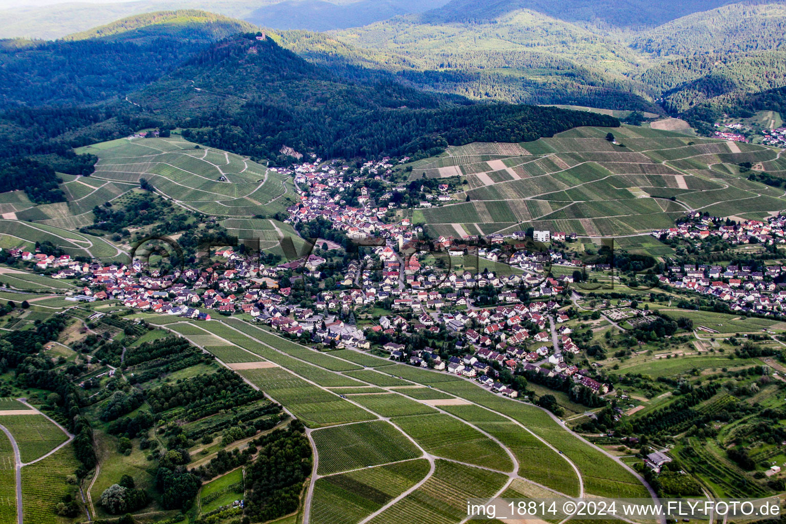 District Gallenbach in Baden-Baden in the state Baden-Wuerttemberg, Germany