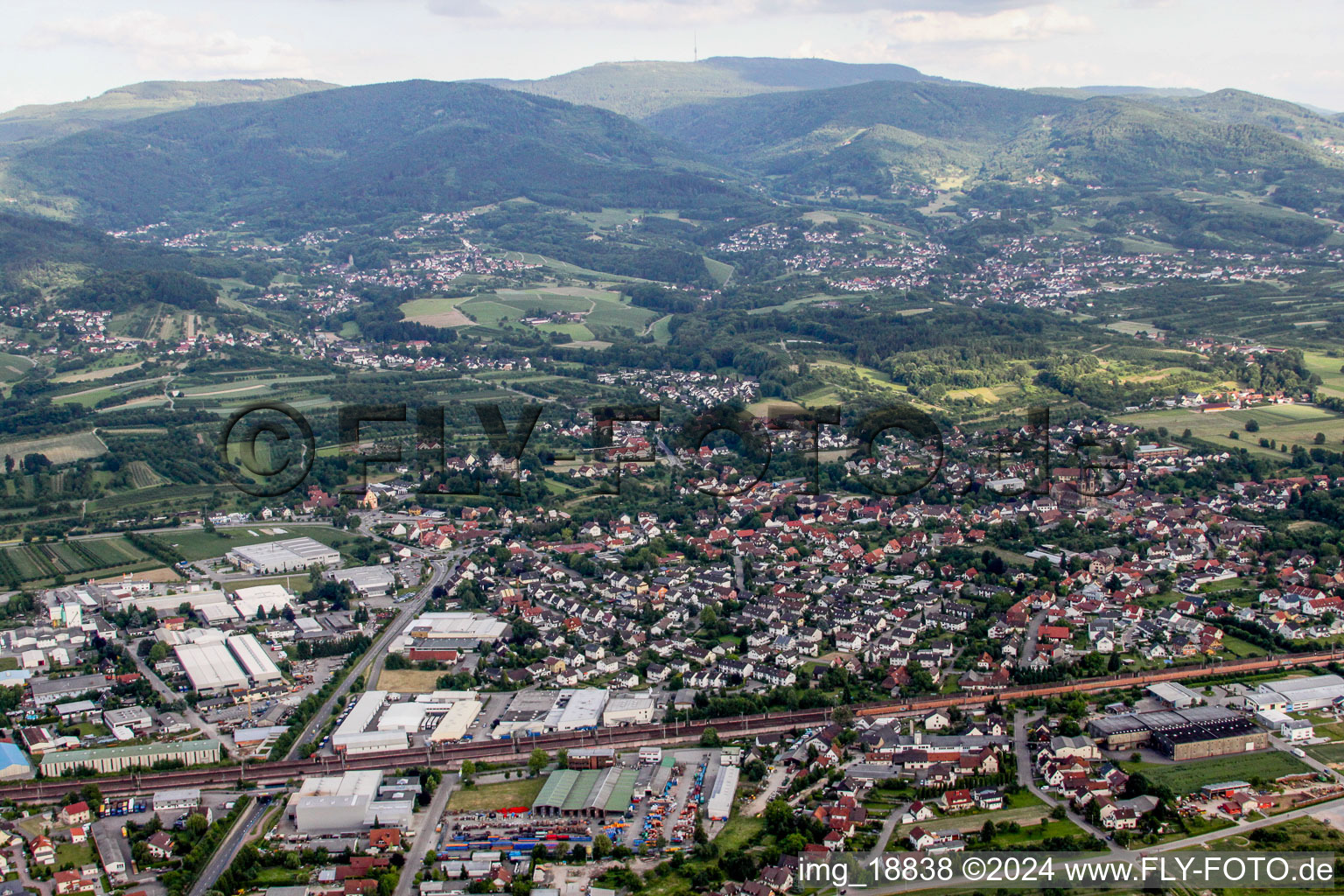 District Weier in Ottersweier in the state Baden-Wuerttemberg, Germany