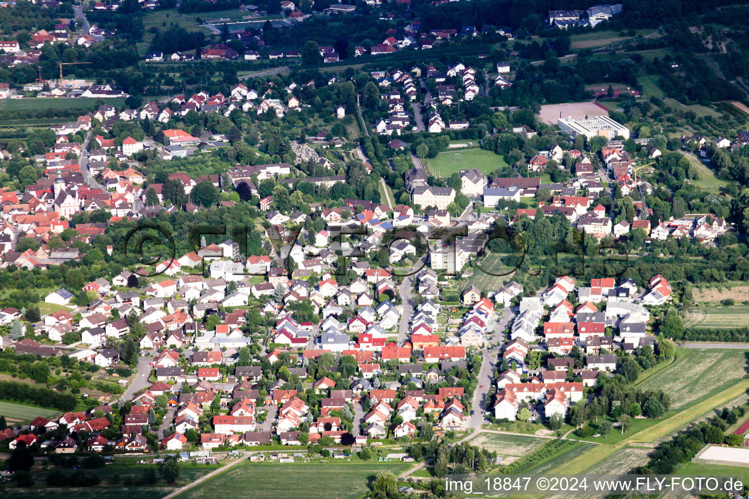 Sasbach in the state Baden-Wuerttemberg, Germany