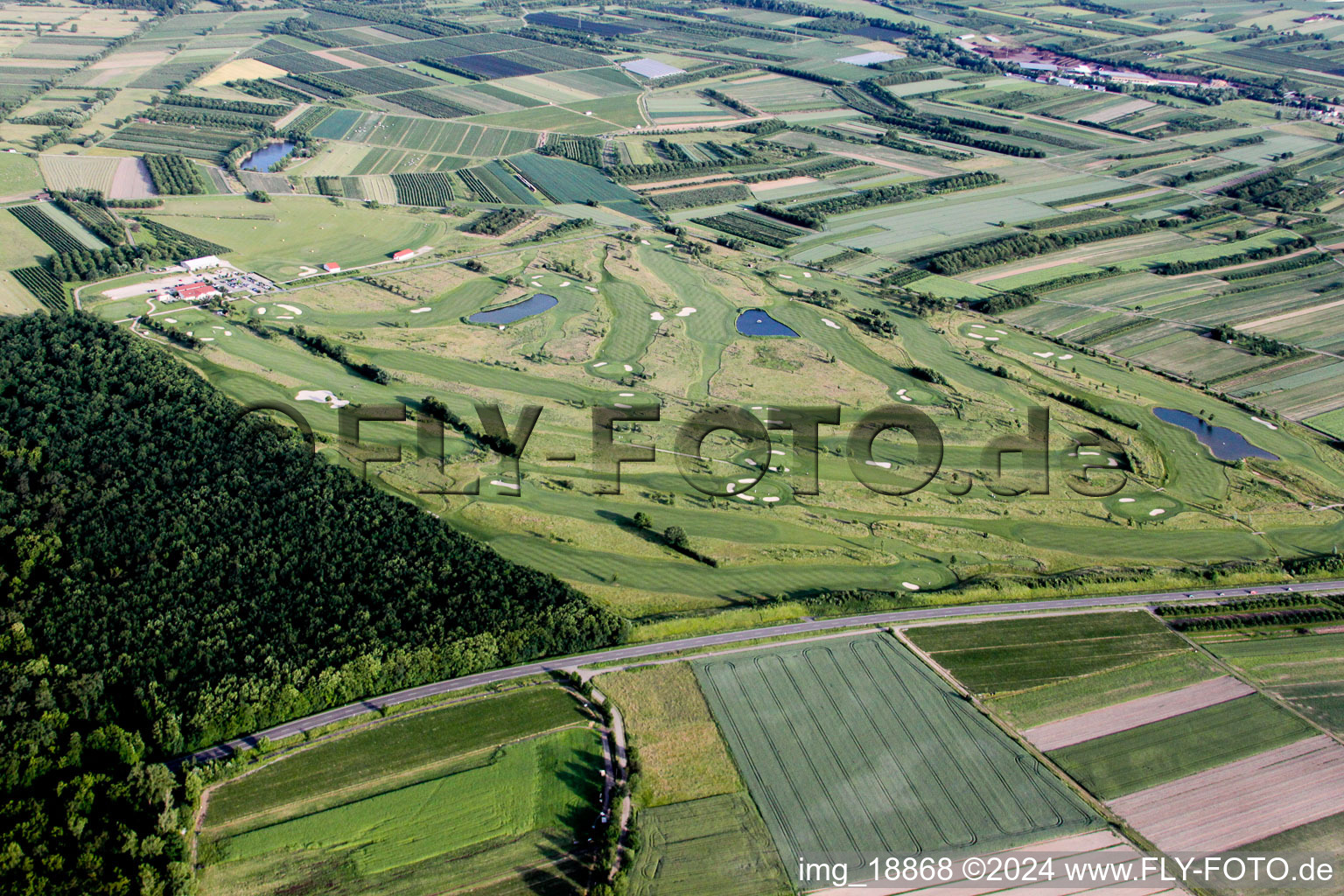 Golf Club in the district Urloffen in Appenweier in the state Baden-Wuerttemberg, Germany