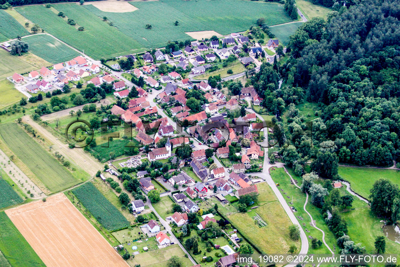 Kauffenheim in the state Bas-Rhin, France