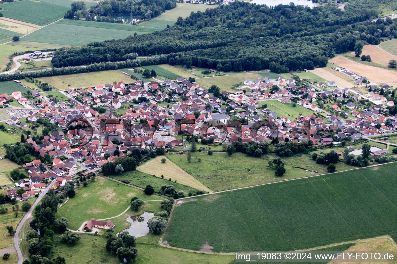 Leutenheim in the state Bas-Rhin, France