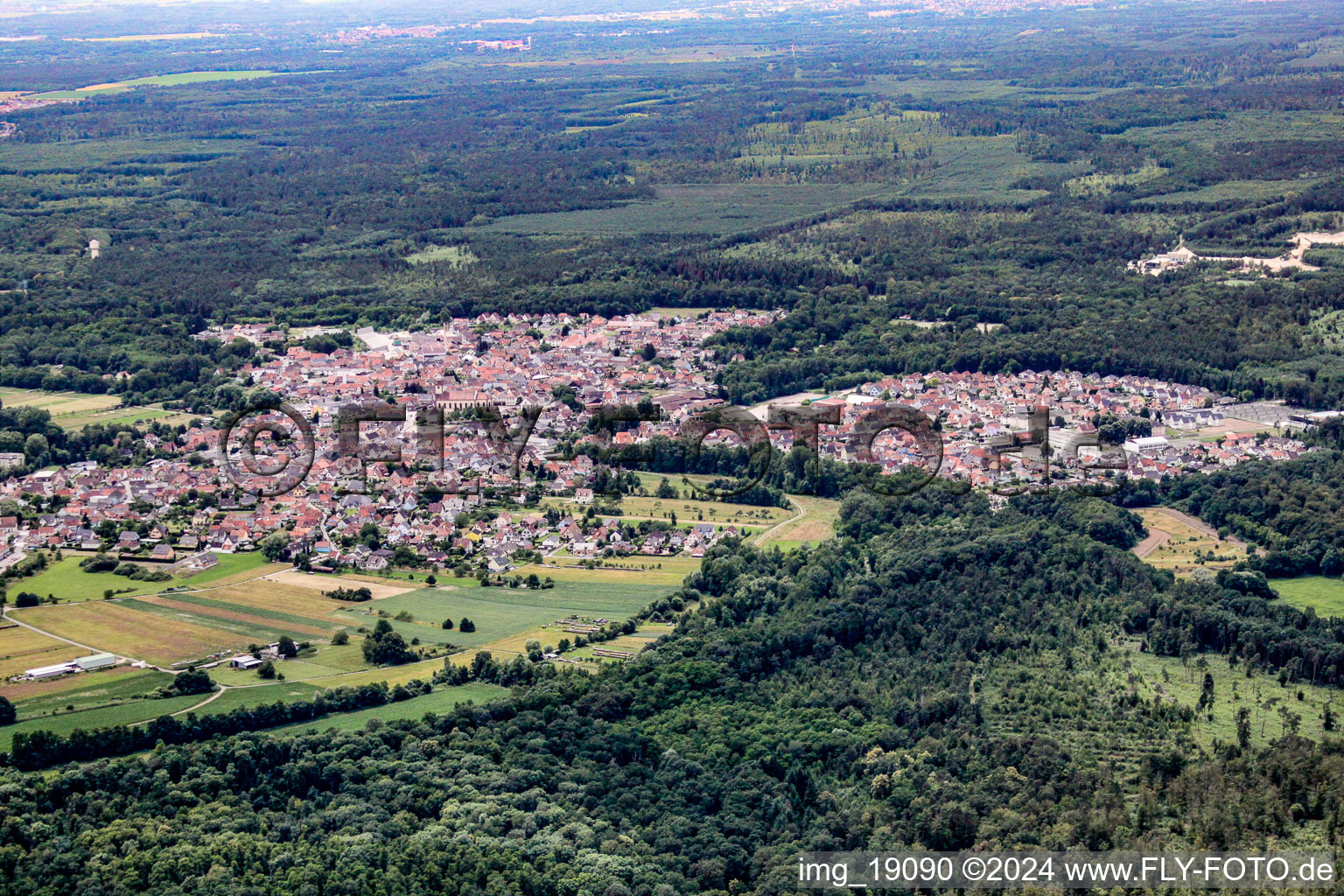 Soufflenheim in the state Bas-Rhin, France