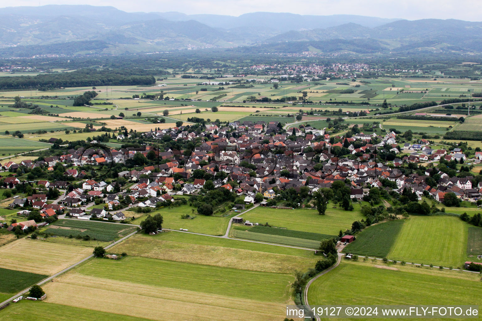 District Wagshurst in Achern in the state Baden-Wuerttemberg, Germany