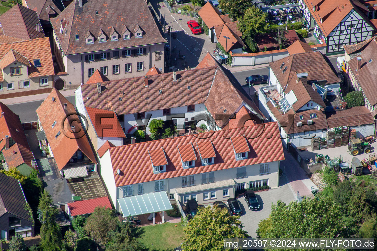 Hotel zum Rössl in Kandel in the state Rhineland-Palatinate, Germany