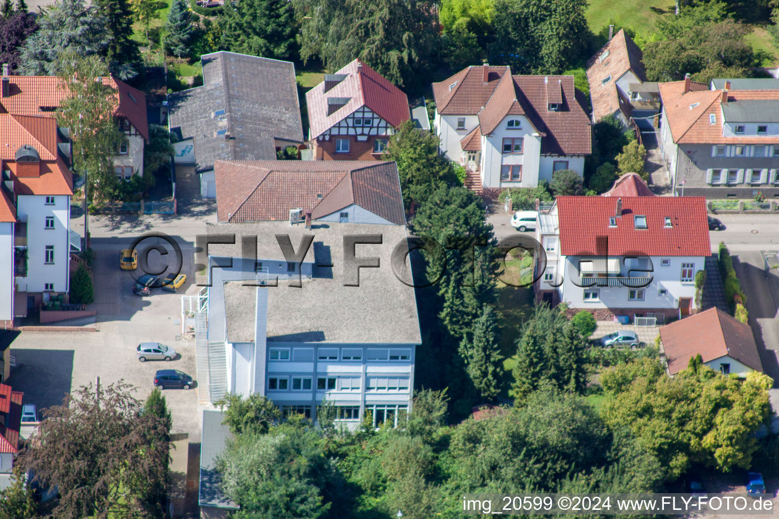 Bismarckstr in Kandel in the state Rhineland-Palatinate, Germany