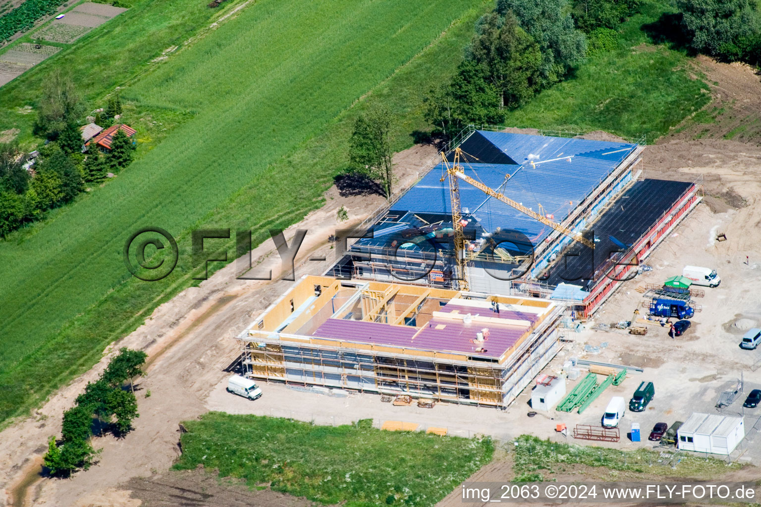 Multipurpose hall in Kandel in the state Rhineland-Palatinate, Germany