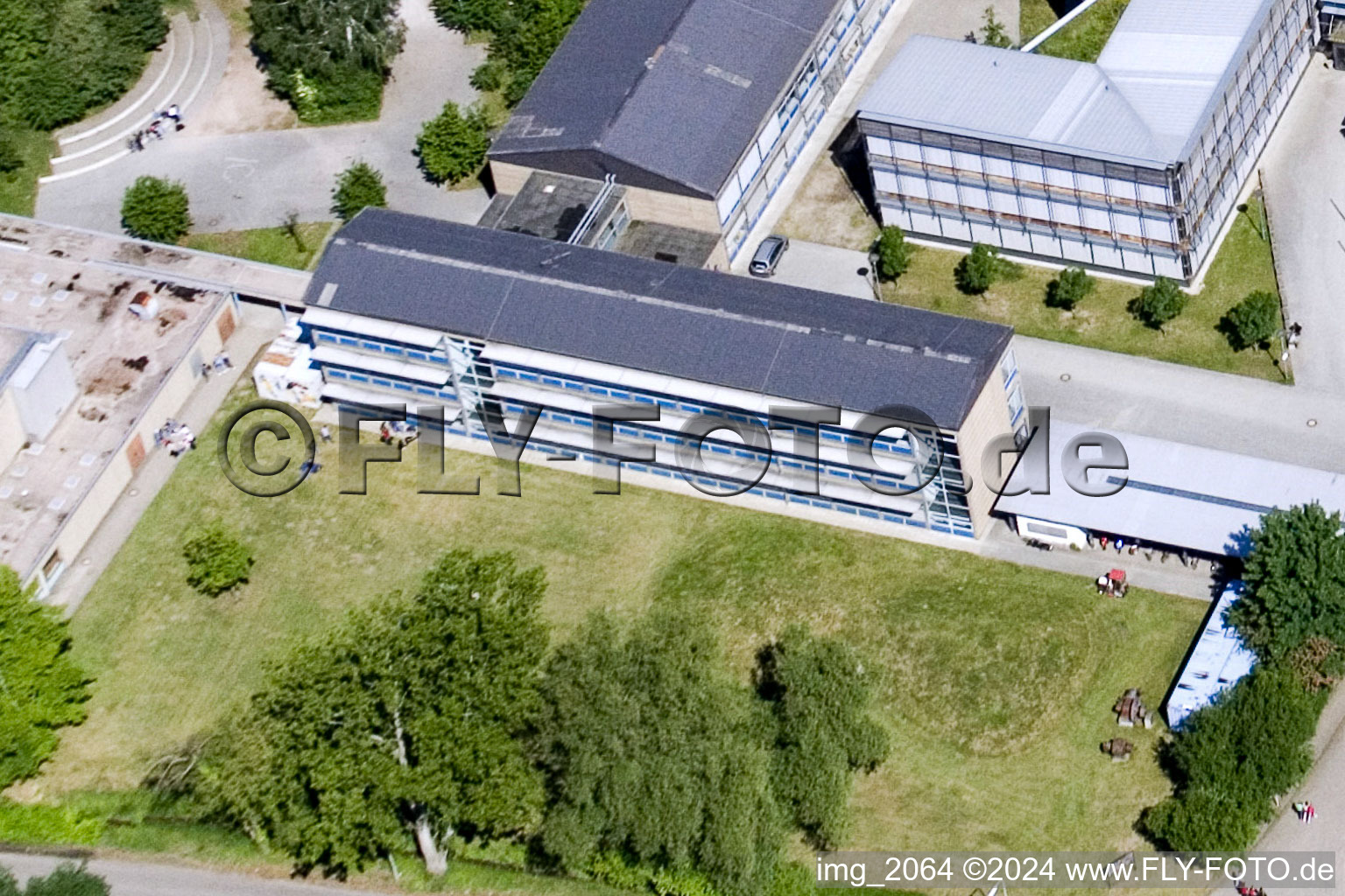 School Center in Kandel in the state Rhineland-Palatinate, Germany