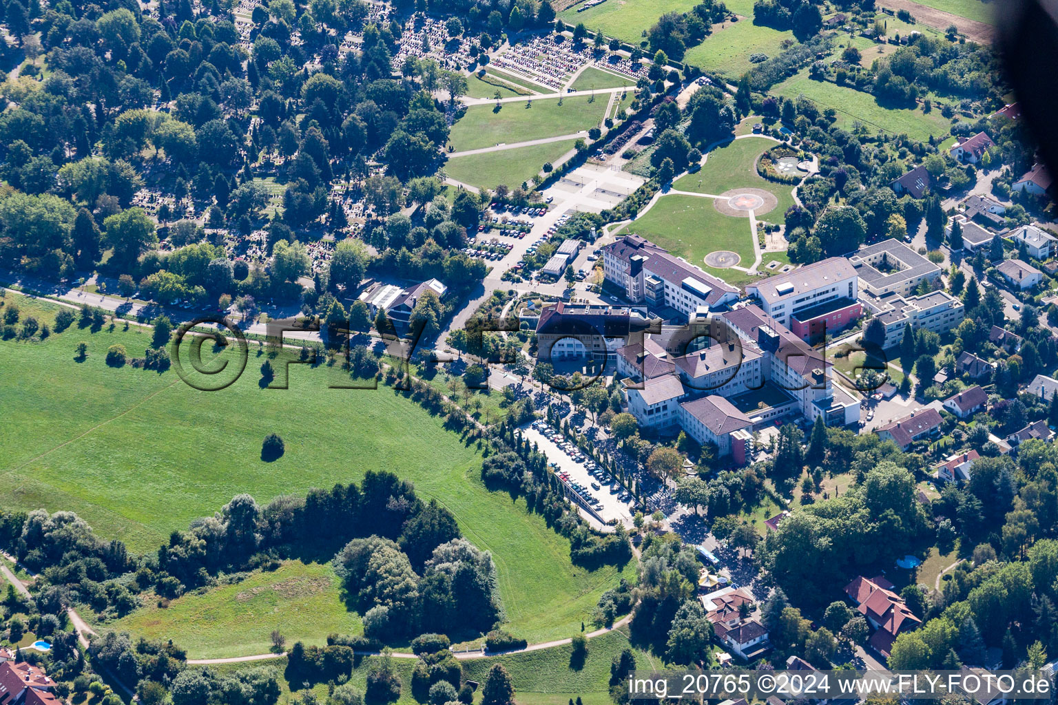 Hospital in Offenburg in the state Baden-Wuerttemberg, Germany