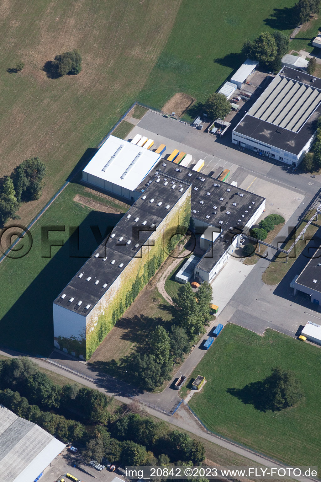 Tesa works in Offenburg in the state Baden-Wuerttemberg, Germany