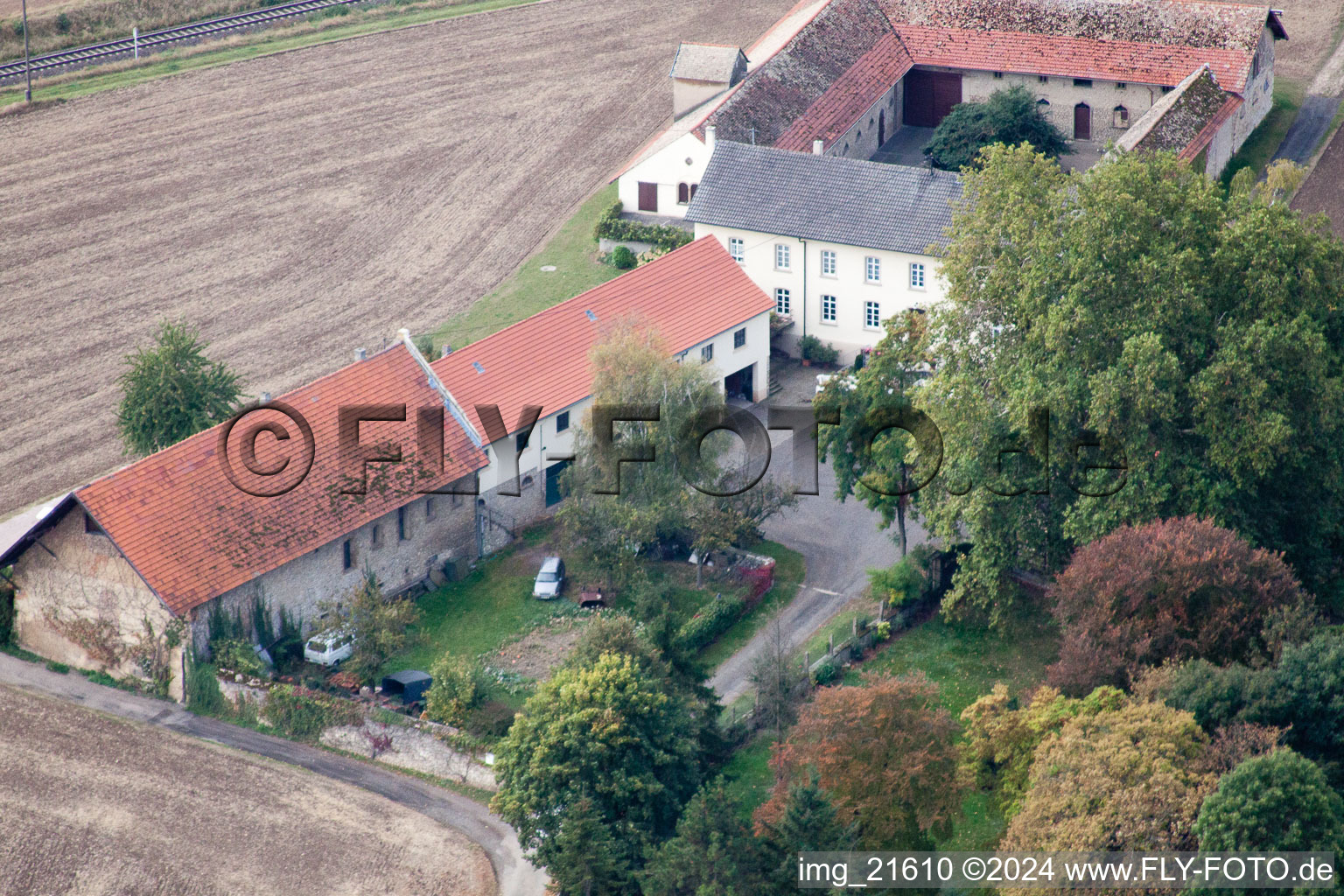 Enzheim in the state Rhineland-Palatinate, Germany