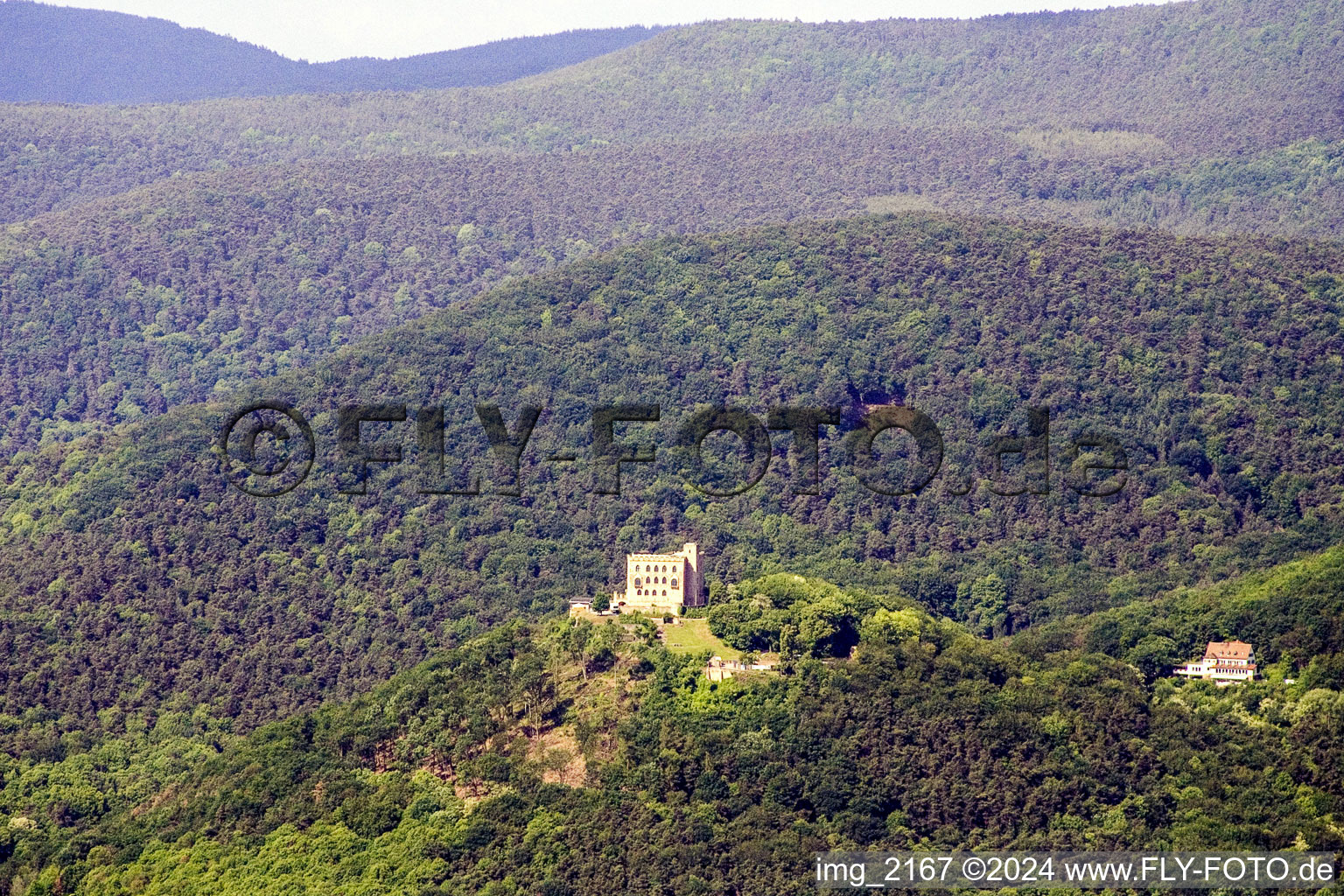 Hambach Castle in the district Hambach an der Weinstraße in Neustadt an der Weinstraße in the state Rhineland-Palatinate, Germany