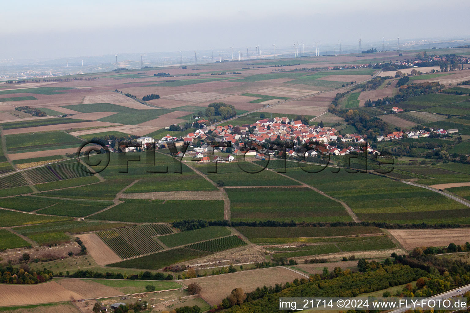 Hangen-Weisheim in the state Rhineland-Palatinate, Germany