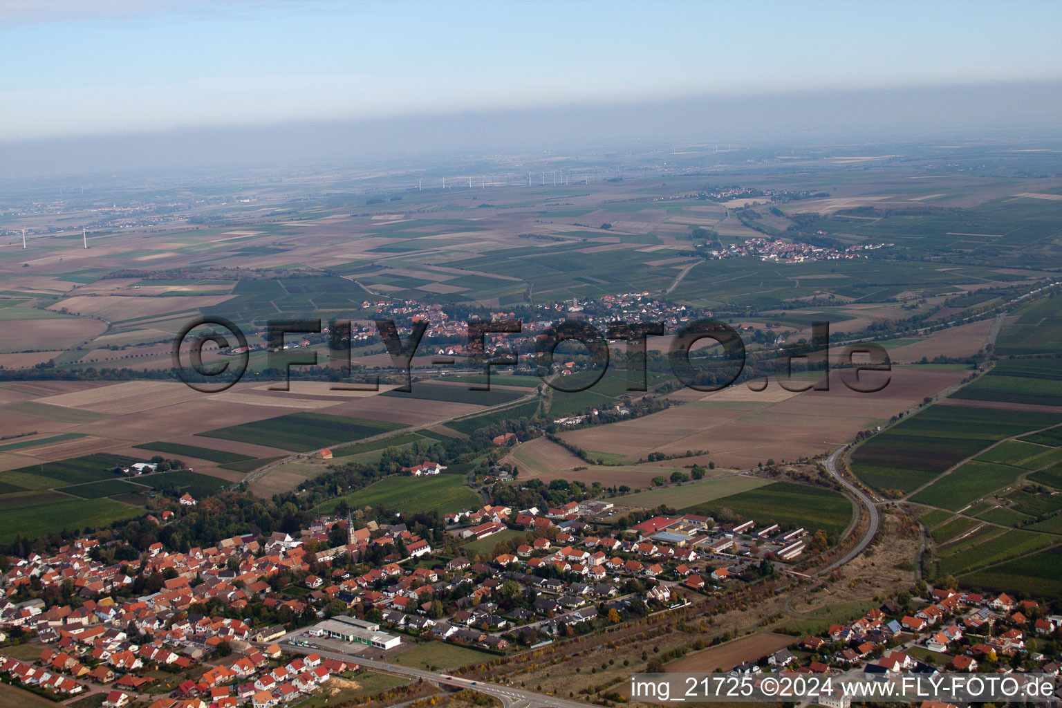 Ober-Flörsheim in the state Rhineland-Palatinate, Germany