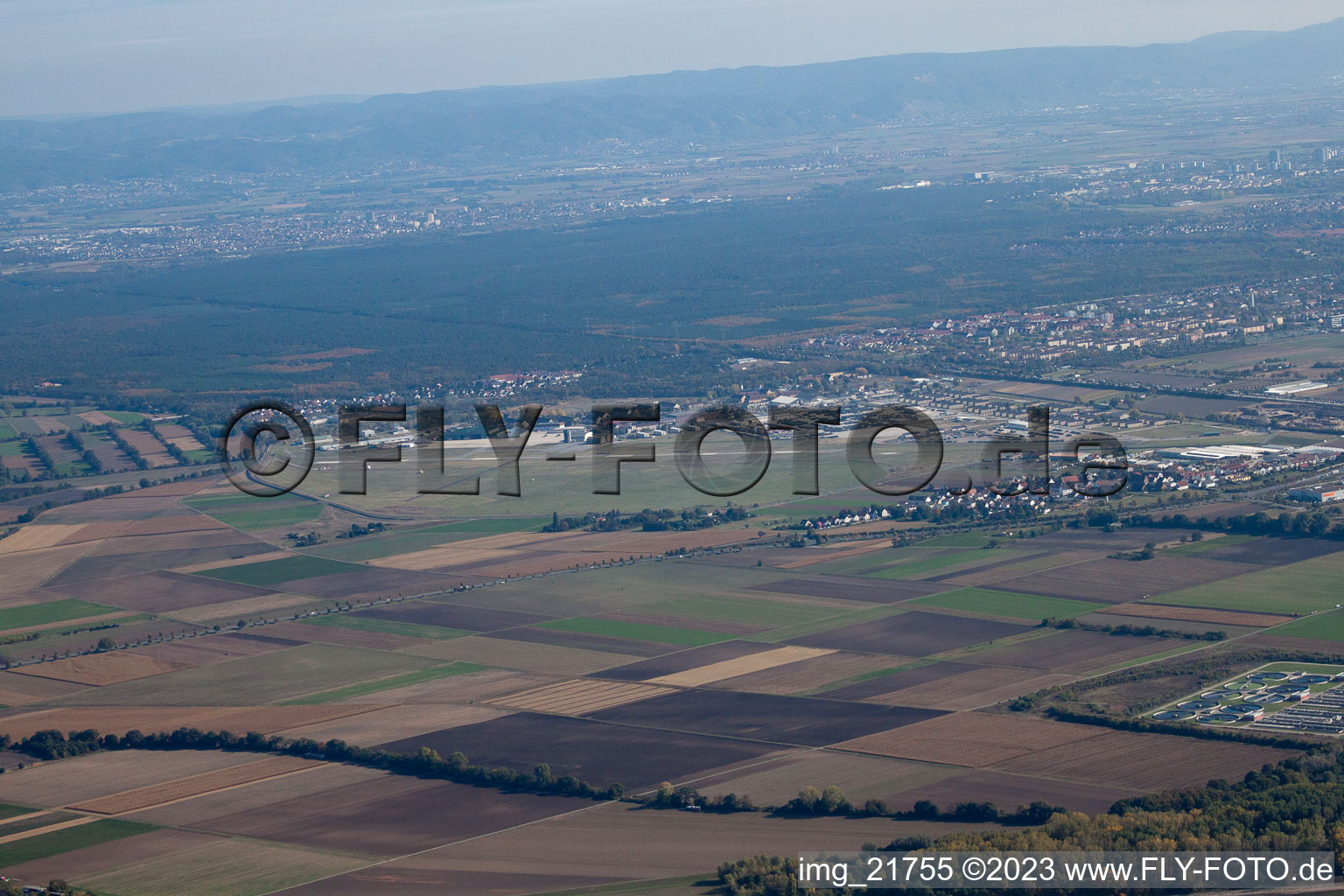 Coleman Airfield in the district Sandhofen in Mannheim in the state Baden-Wuerttemberg, Germany