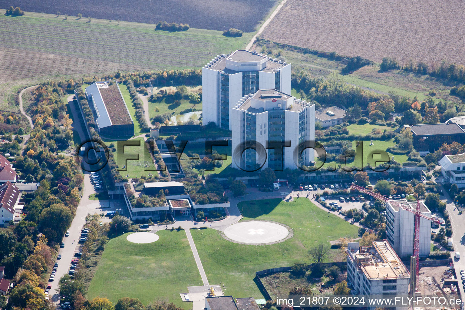 BG Accident Clinic in the district Oggersheim in Ludwigshafen am Rhein in the state Rhineland-Palatinate, Germany