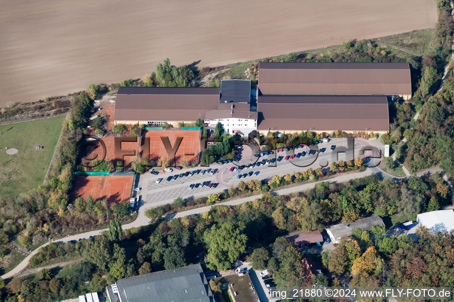 South, Tennis Club in Frankenthal in the state Rhineland-Palatinate, Germany