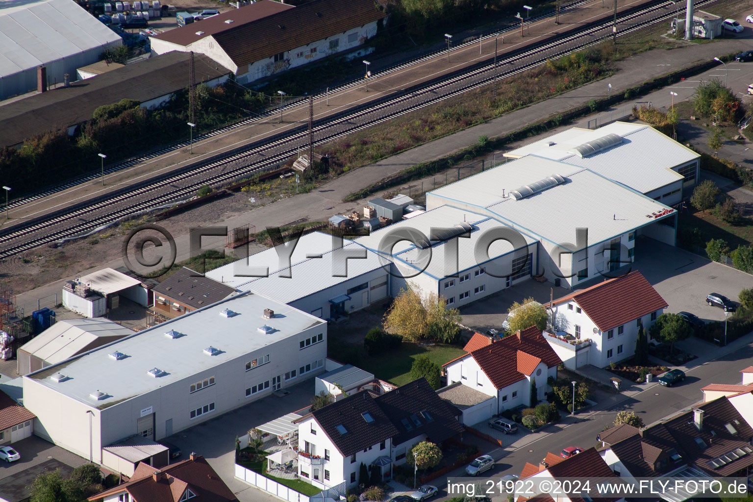 Walz Home and Garden in the district Roxheim in Bobenheim-Roxheim in the state Rhineland-Palatinate, Germany