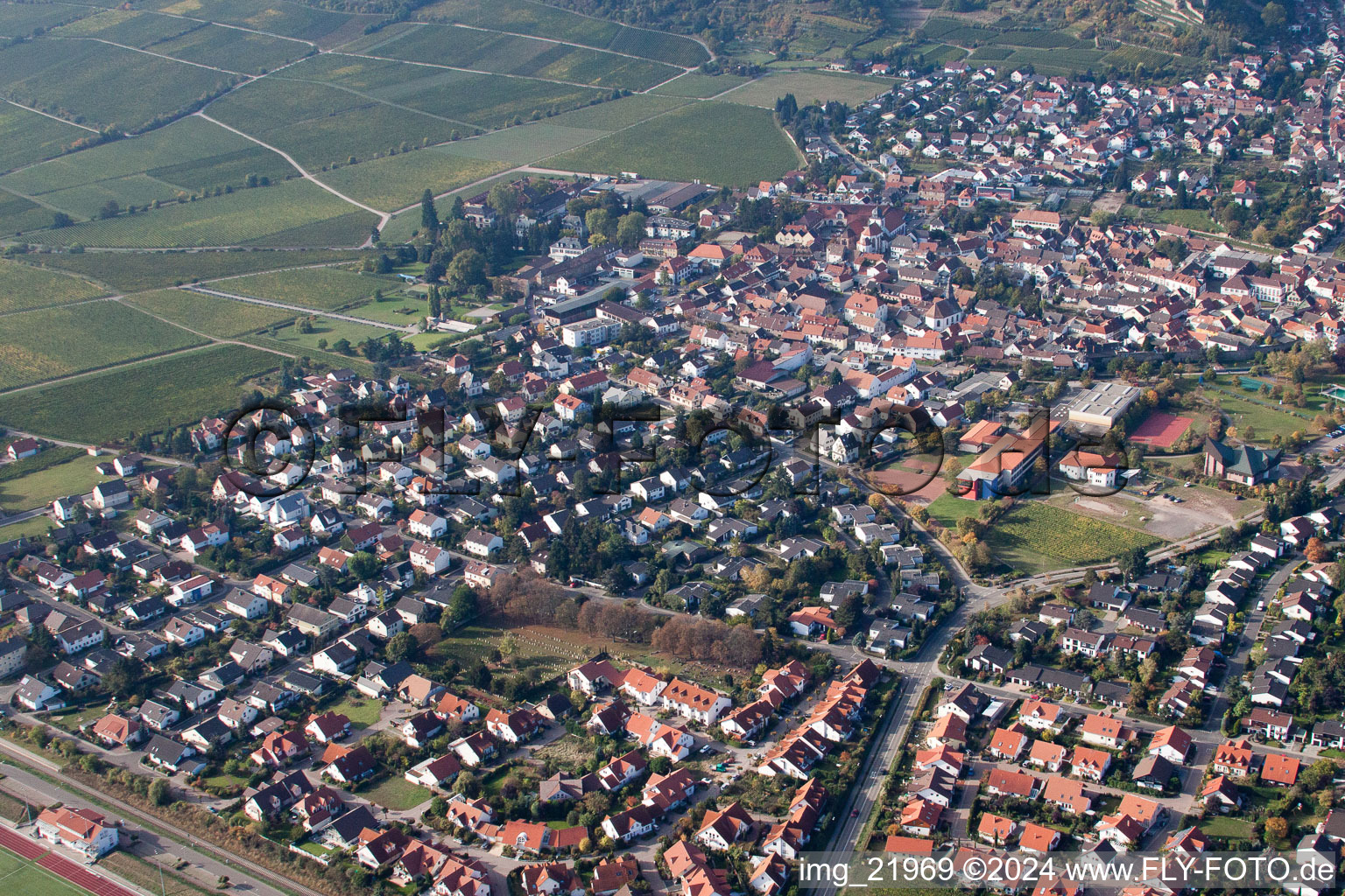 Villa Rustica in Wachenheim an der Weinstraße in the state Rhineland-Palatinate, Germany