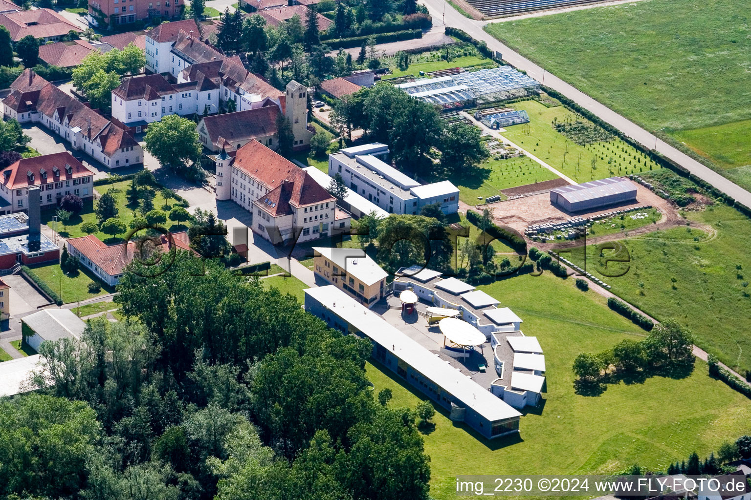 St. Paul's Abbey in the district Queichheim in Landau in der Pfalz in the state Rhineland-Palatinate, Germany