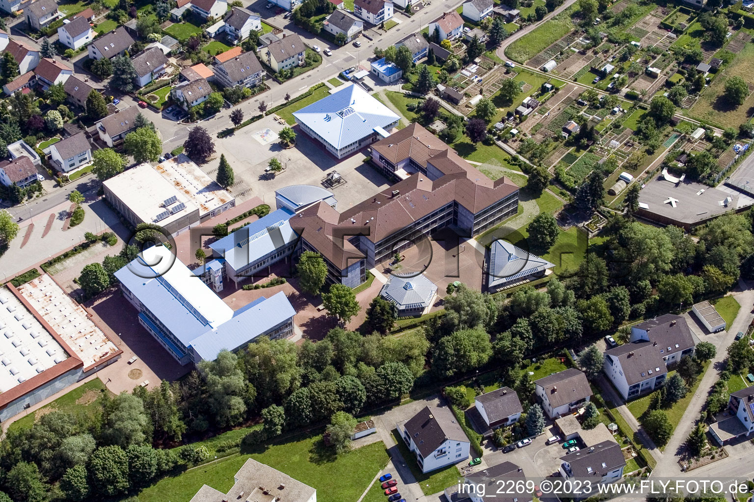 Gymnasium in Pamina in the district Herxheim in Herxheim bei Landau in the state Rhineland-Palatinate, Germany