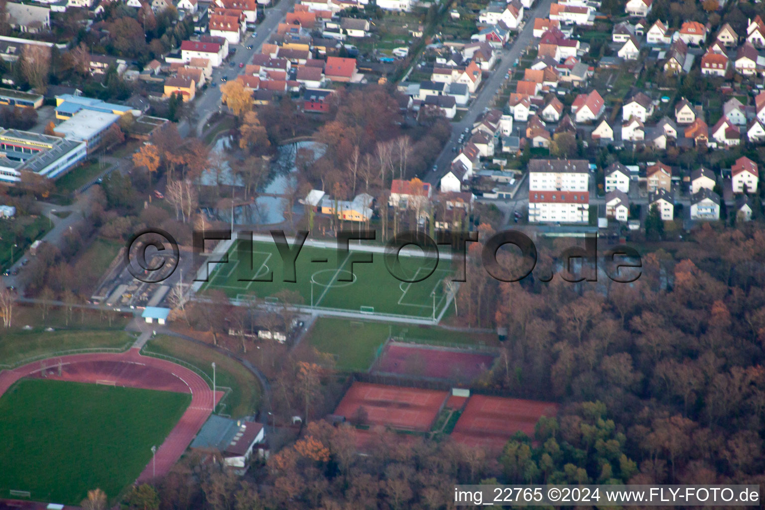 Kandel in the state Rhineland-Palatinate, Germany out of the air