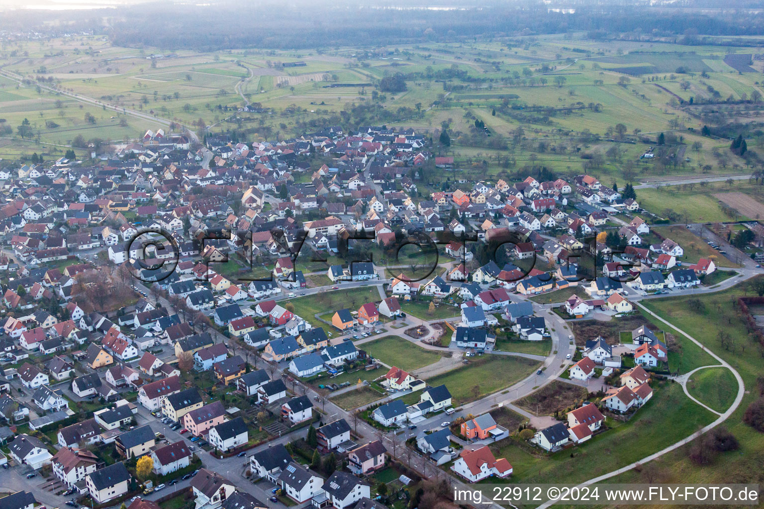 Adelheidstr in the district Ottersdorf in Rastatt in the state Baden-Wuerttemberg, Germany