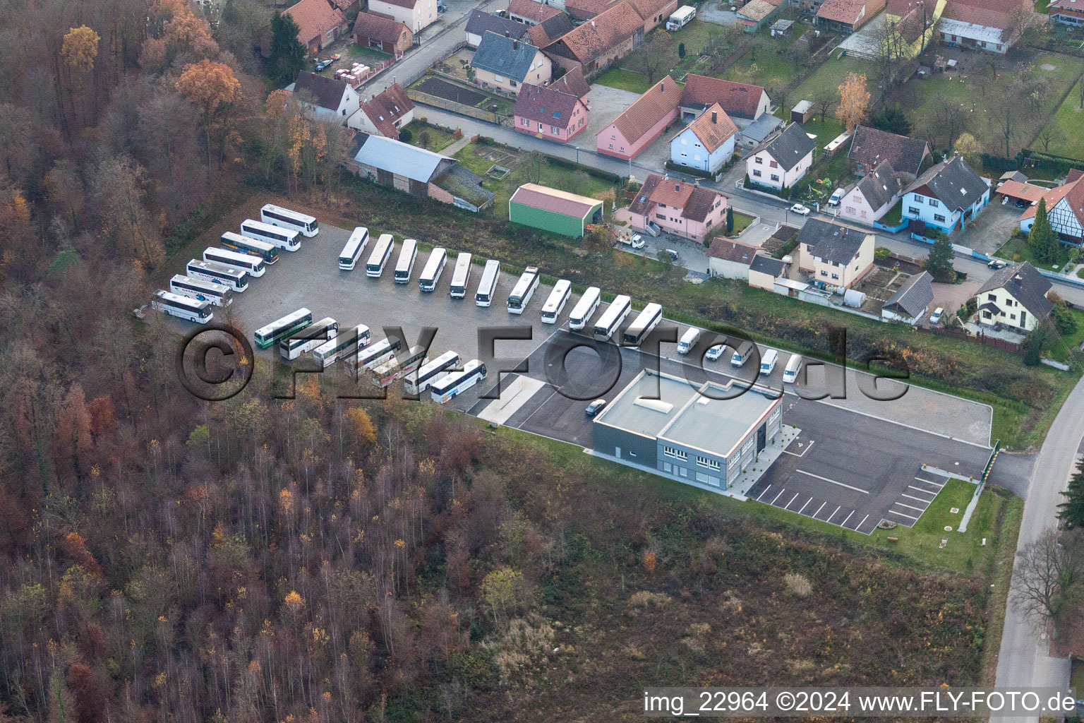 Depot of the Municipal Transport Company INTER LINK SAS in Schaffhouse-pres-Seltz in Grand Est, France