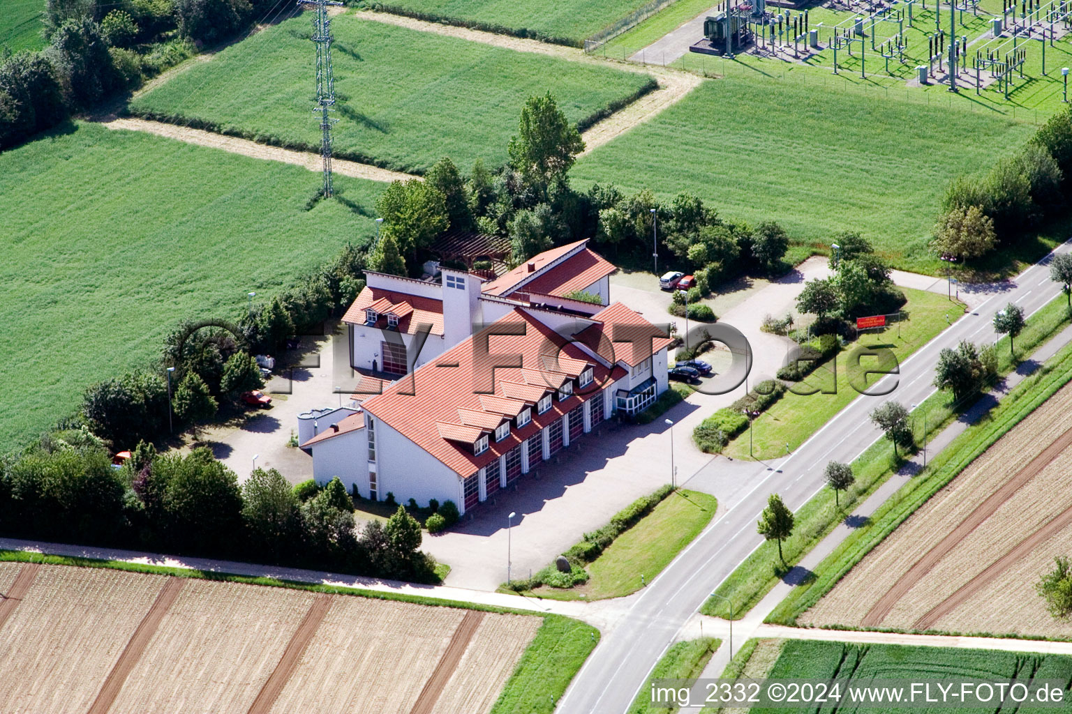 Fire department in Kandel in the state Rhineland-Palatinate, Germany