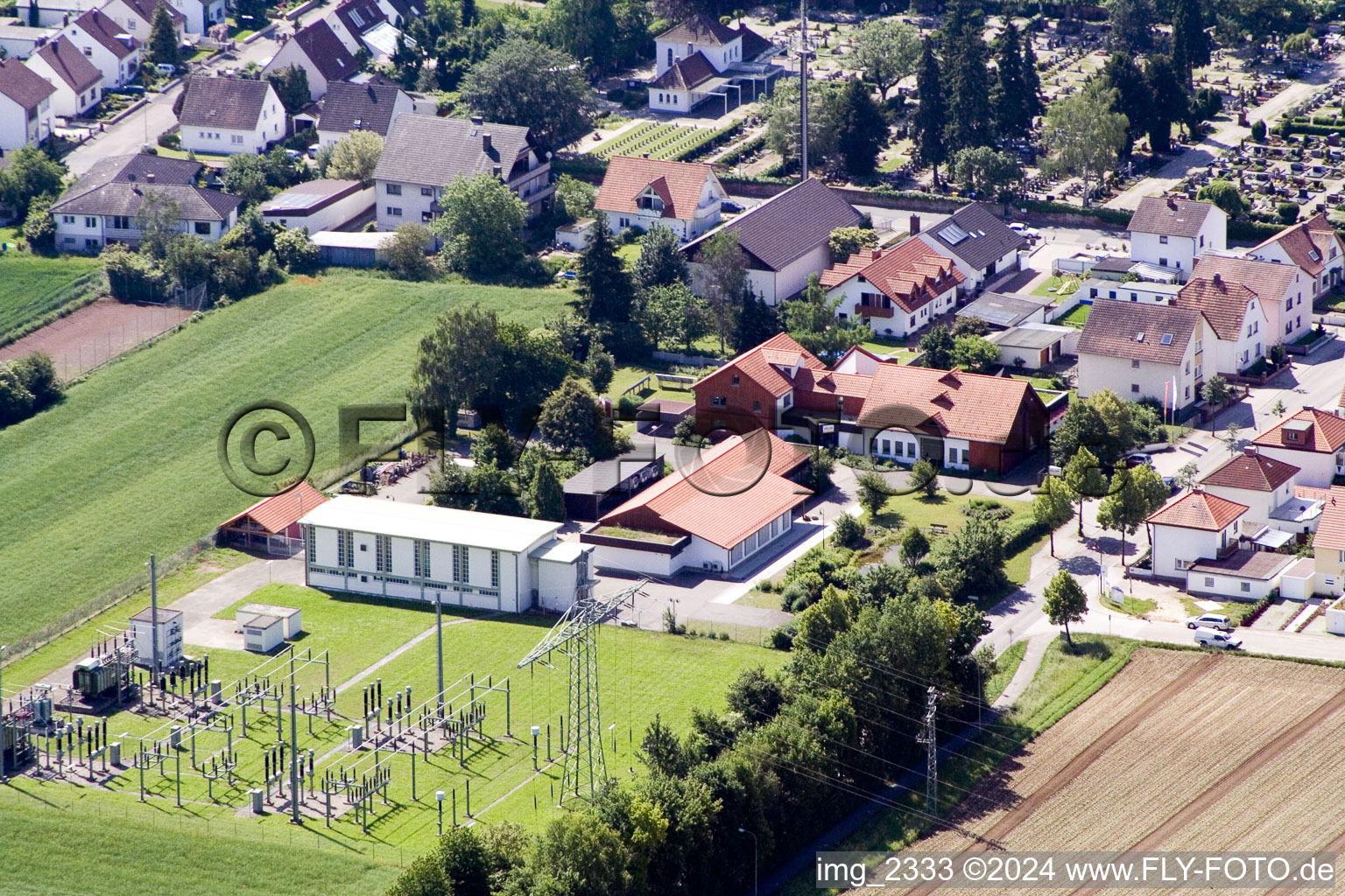 Pfalzwerke in Kandel in the state Rhineland-Palatinate, Germany