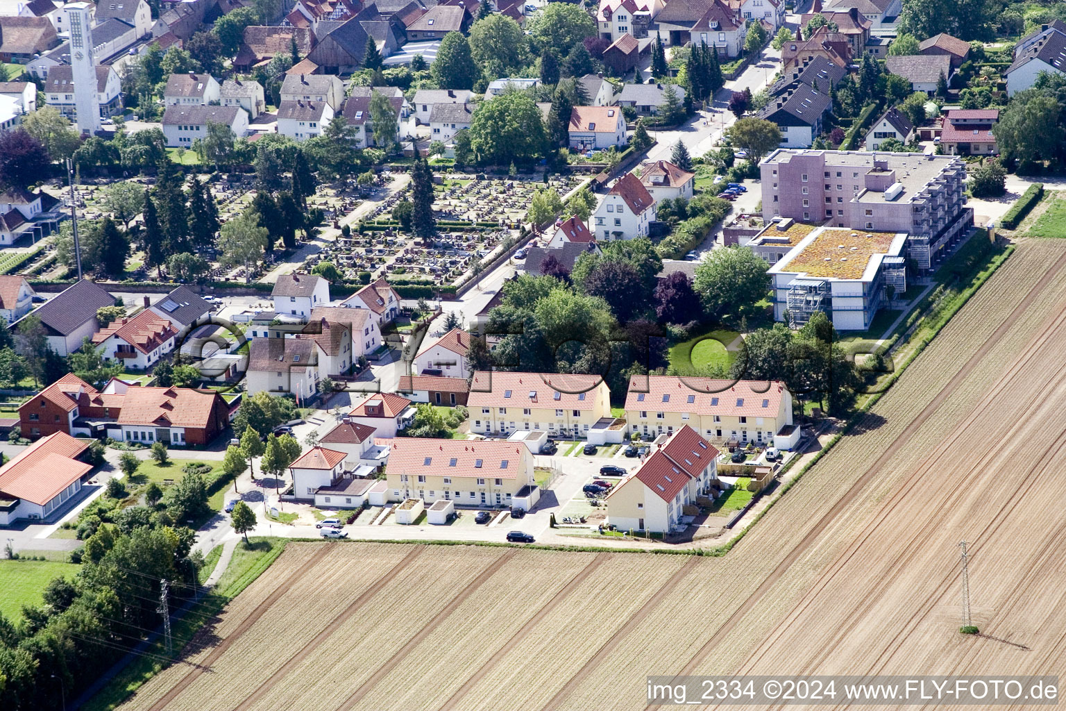 Kropsburgstr in Kandel in the state Rhineland-Palatinate, Germany