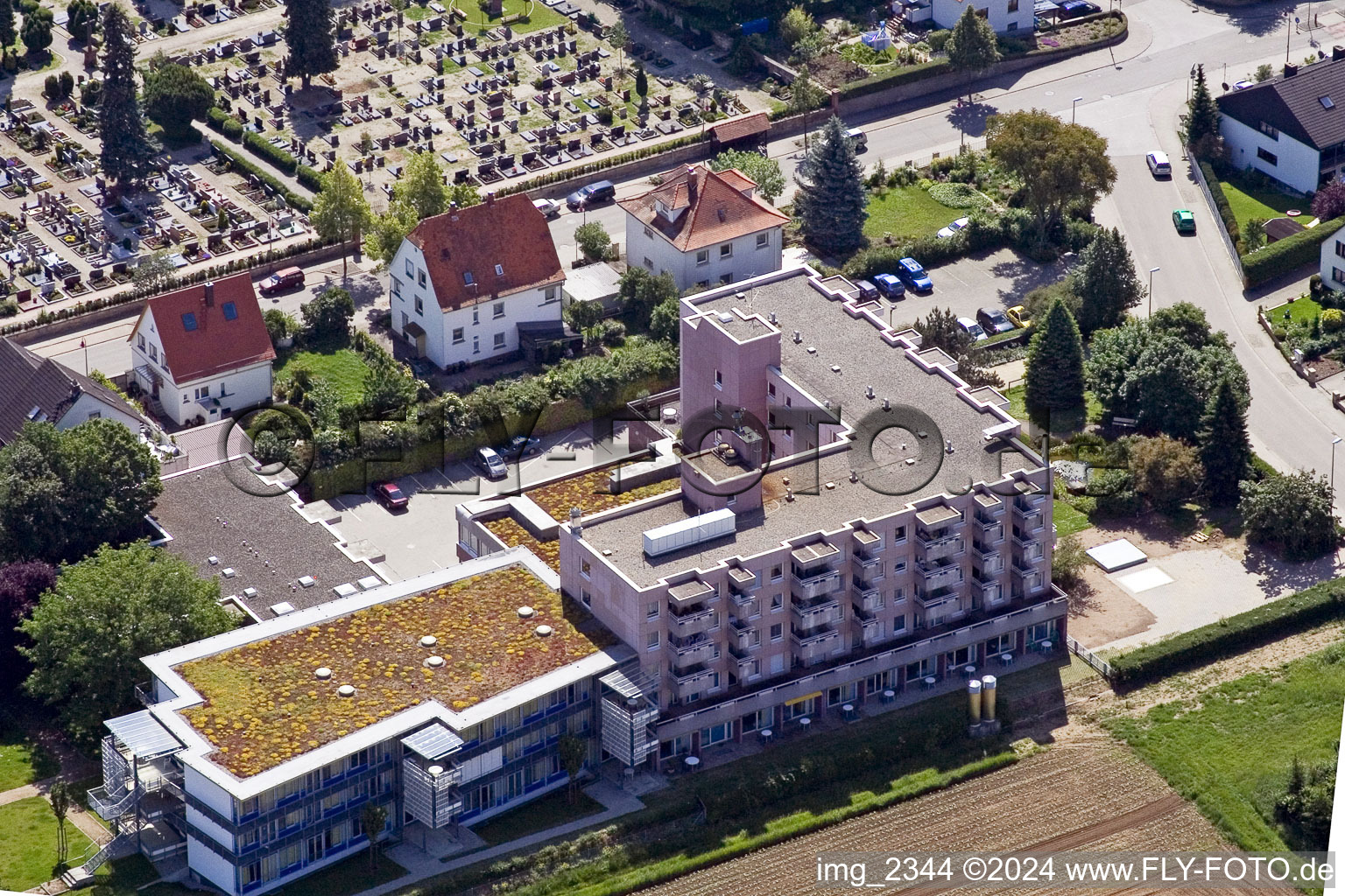 Willi Hussong House (retirement home) in Kandel in the state Rhineland-Palatinate, Germany