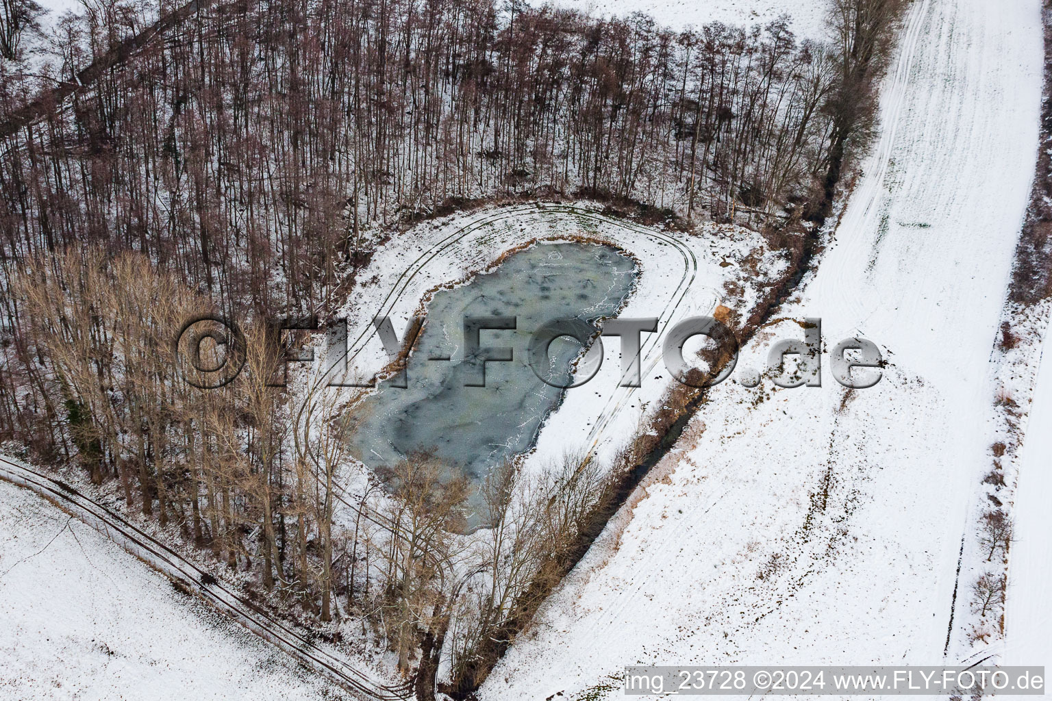 Hergersweiler in the state Rhineland-Palatinate, Germany from above