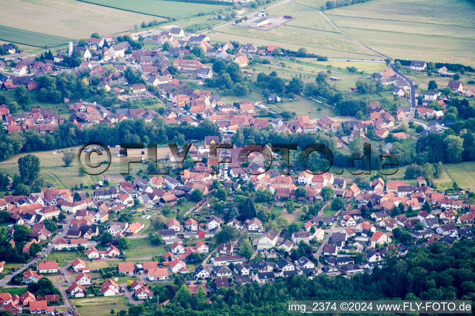 Scheibenhardt in Scheibenhard in the state Bas-Rhin, France