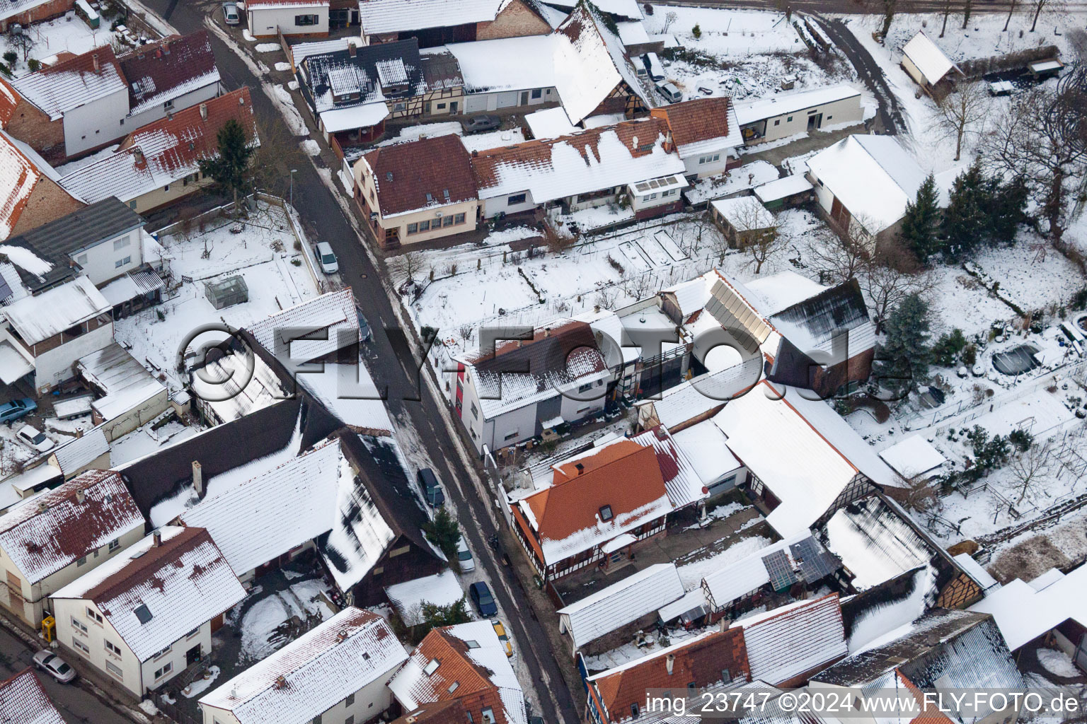 Winden in the state Rhineland-Palatinate, Germany out of the air