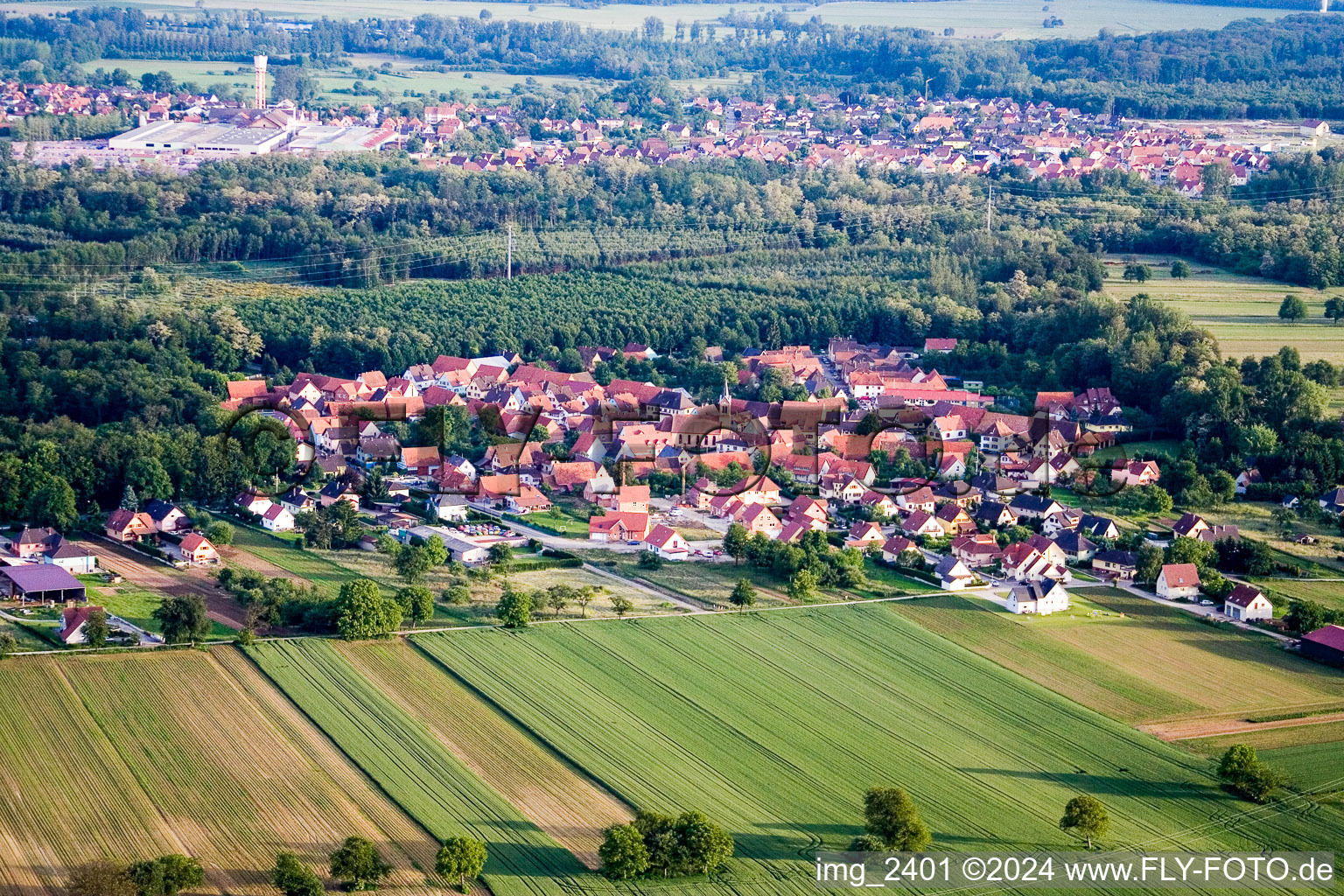 Schaffhausen pres Seltz in Schaffhouse-près-Seltz in the state Bas-Rhin, France