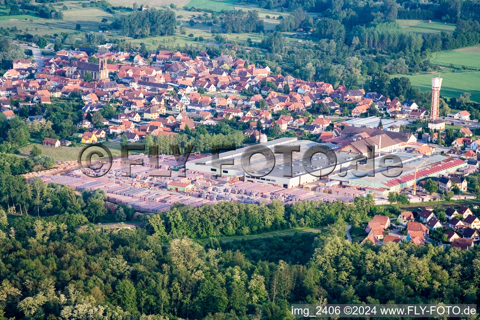 Seltz in the state Bas-Rhin, France