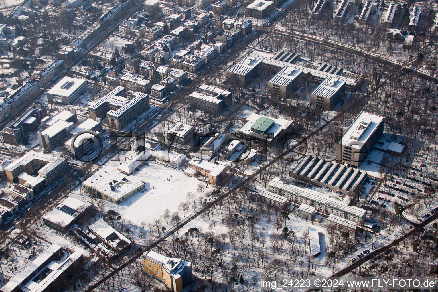 University of Applied Sciences in the district Innenstadt-West in Karlsruhe in the state Baden-Wuerttemberg, Germany