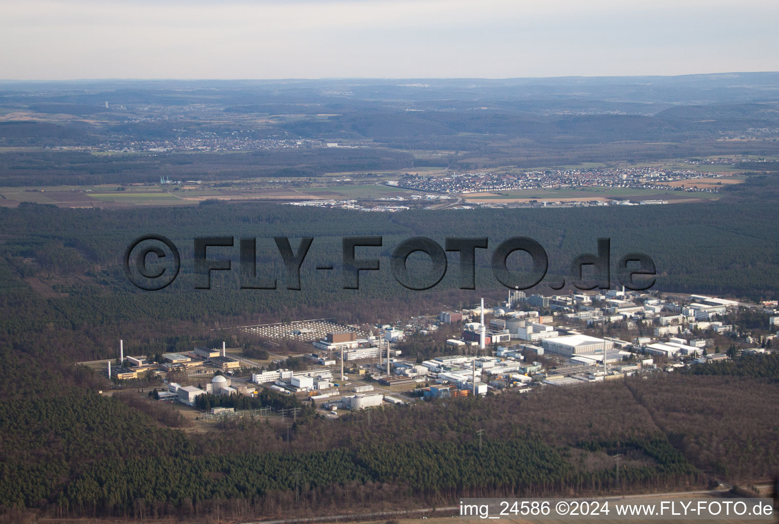 KIT Research Center in the district Leopoldshafen in Eggenstein-Leopoldshafen in the state Baden-Wuerttemberg, Germany