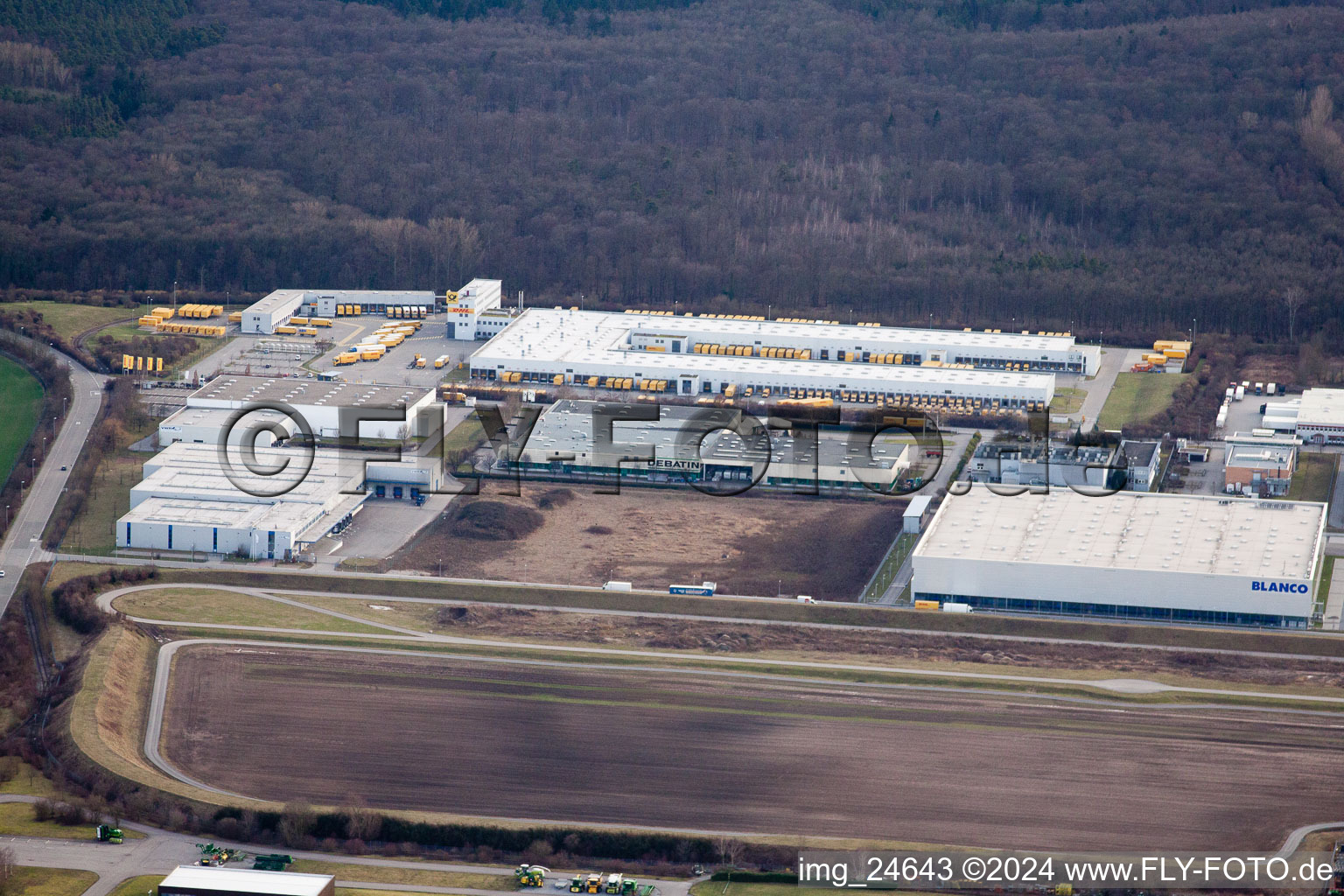 Industrial Area West II, DEBATIN in Bruchsal in the state Baden-Wuerttemberg, Germany