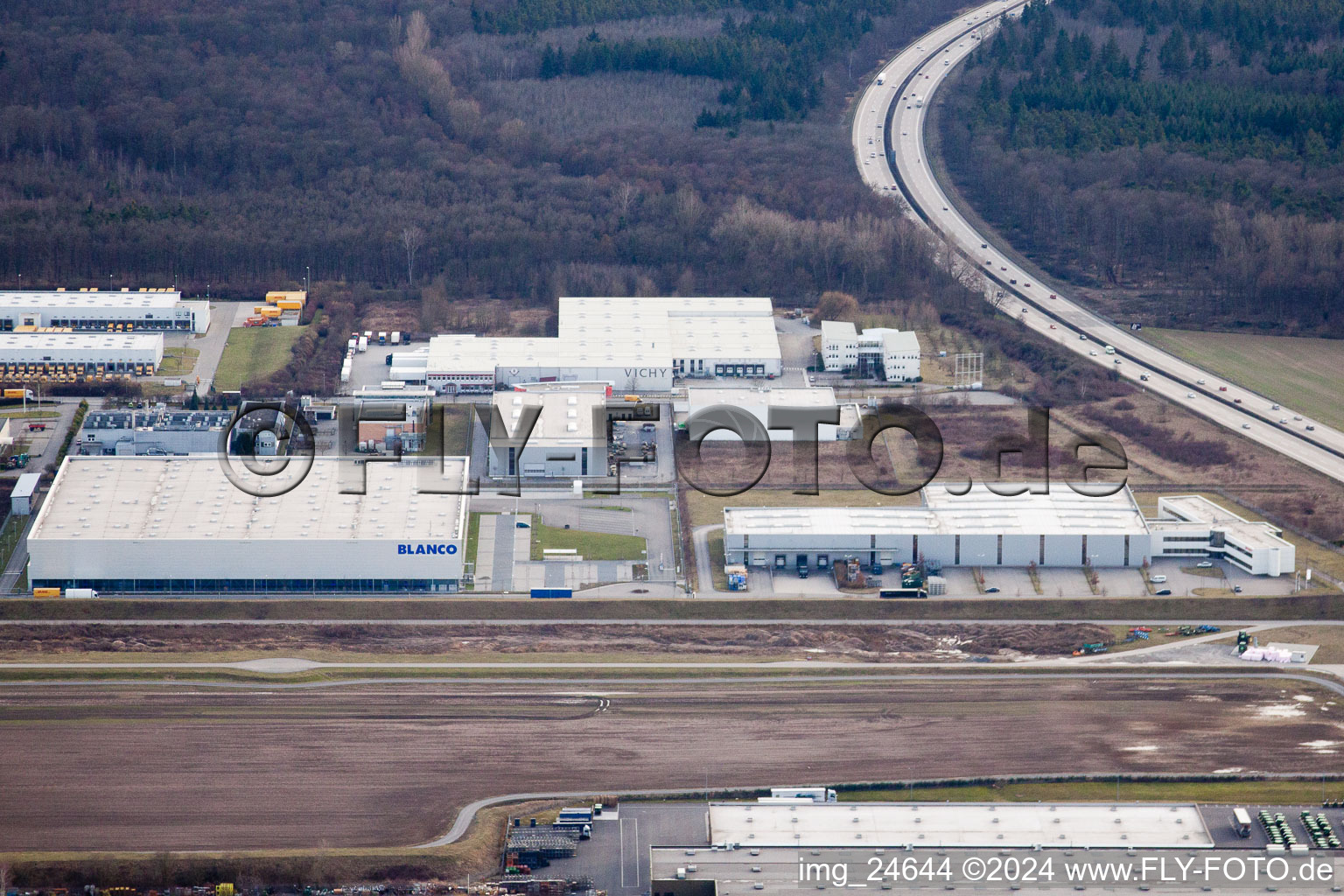 Industrial Area West II, BLANCO in Bruchsal in the state Baden-Wuerttemberg, Germany