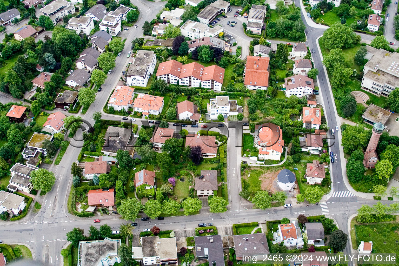 SW Vosgesstr in Pforzheim in the state Baden-Wuerttemberg, Germany