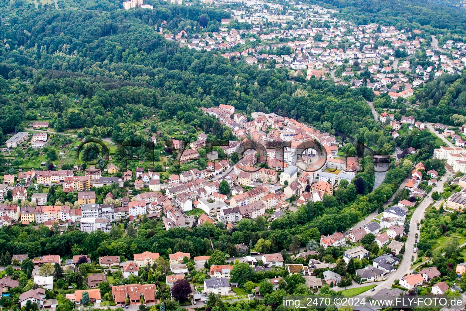 Dill-Weissenstein in Pforzheim in the state Baden-Wuerttemberg, Germany