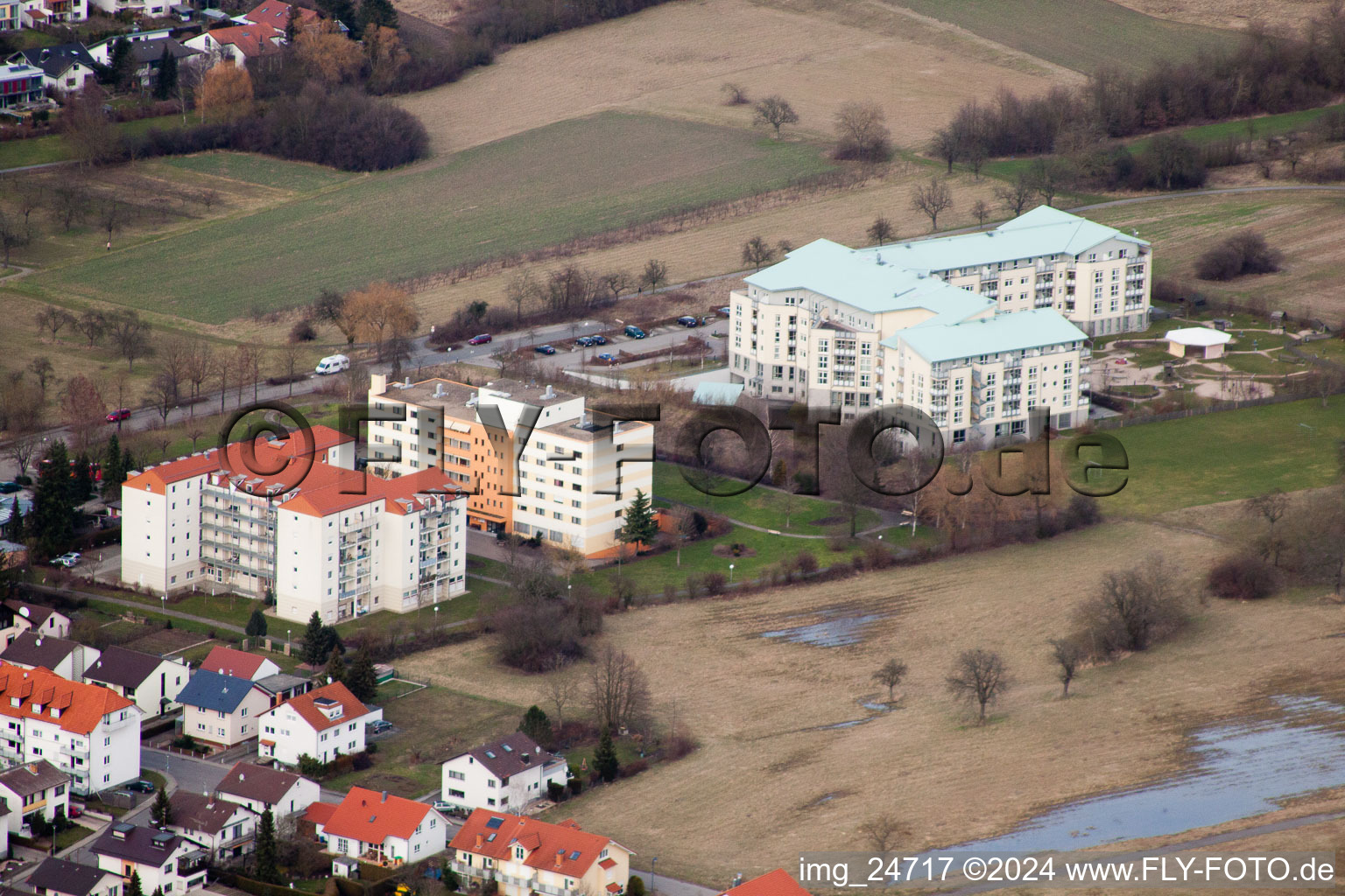 Specialist clinic MiKiNa health resort in the district Bad Langenbrücken in Bad Schönborn in the state Baden-Wuerttemberg, Germany