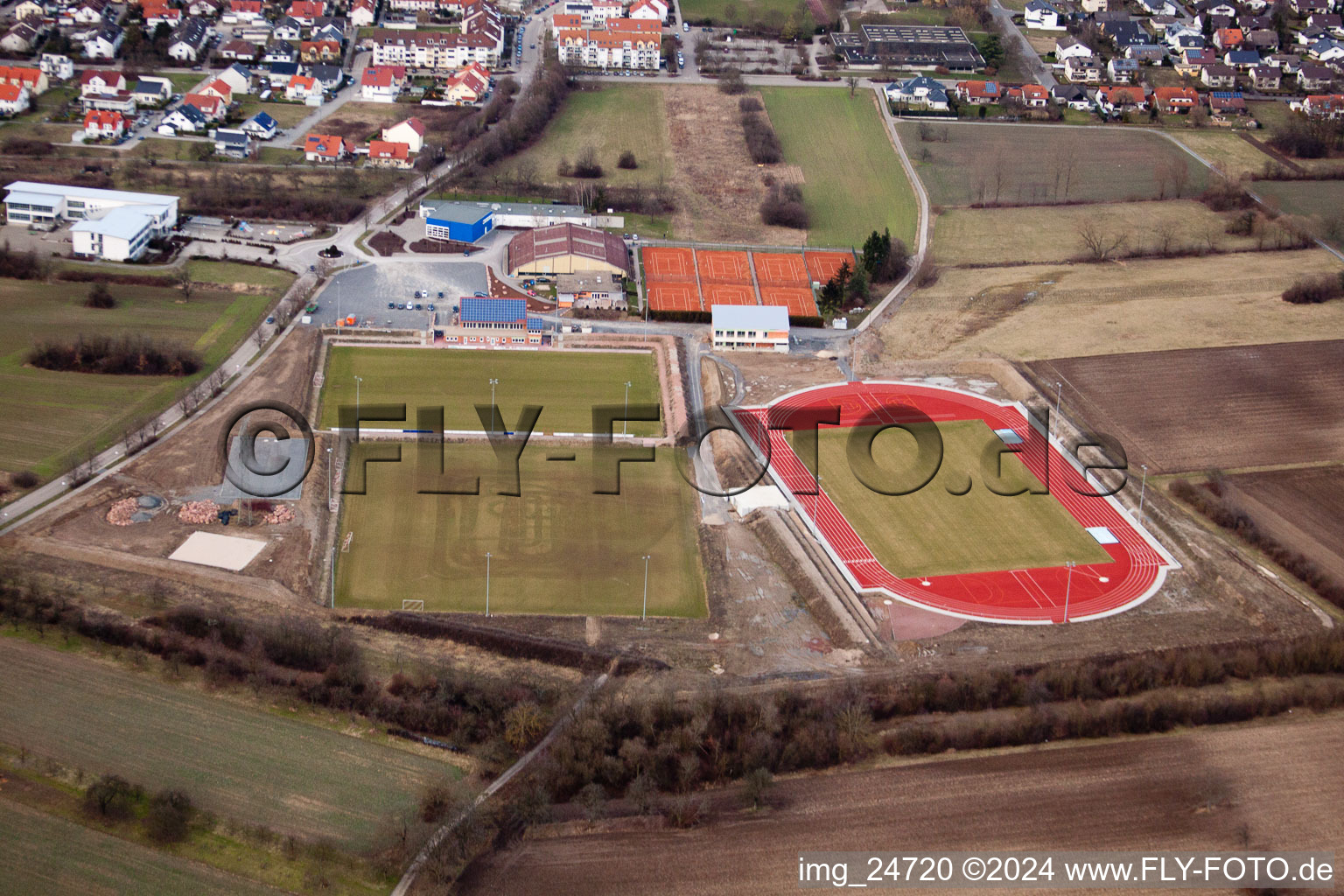 Sports Association 1975 eV, TuS 1901 in the district Bad Langenbrücken in Bad Schönborn in the state Baden-Wuerttemberg, Germany