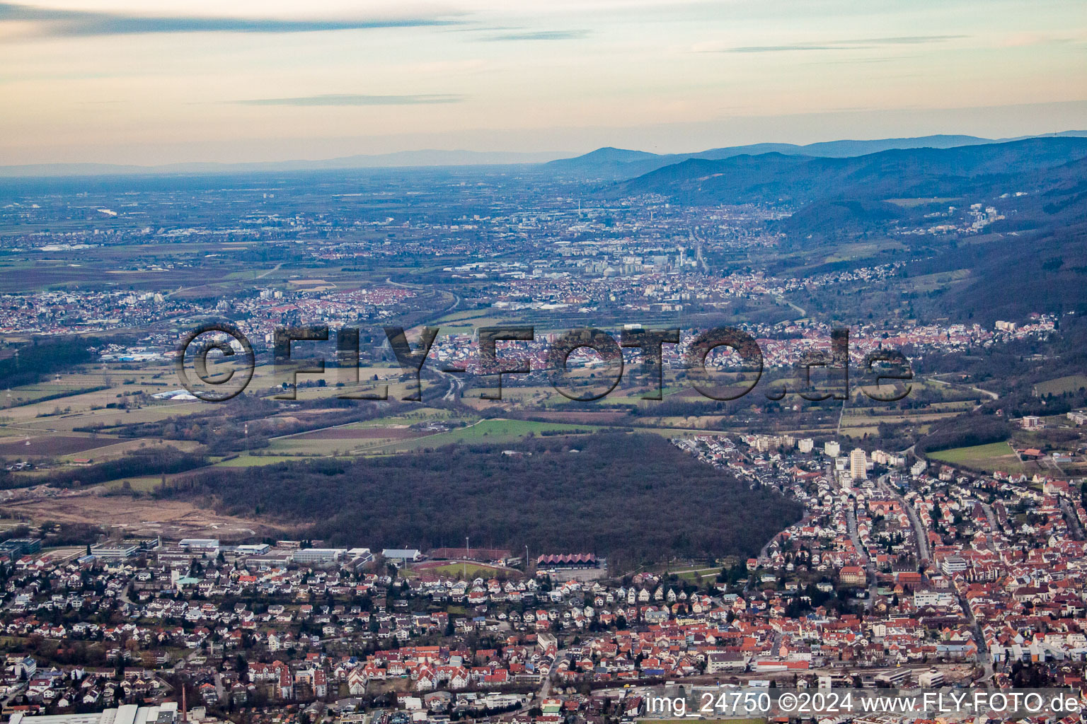 Wiesloch in the state Baden-Wuerttemberg, Germany