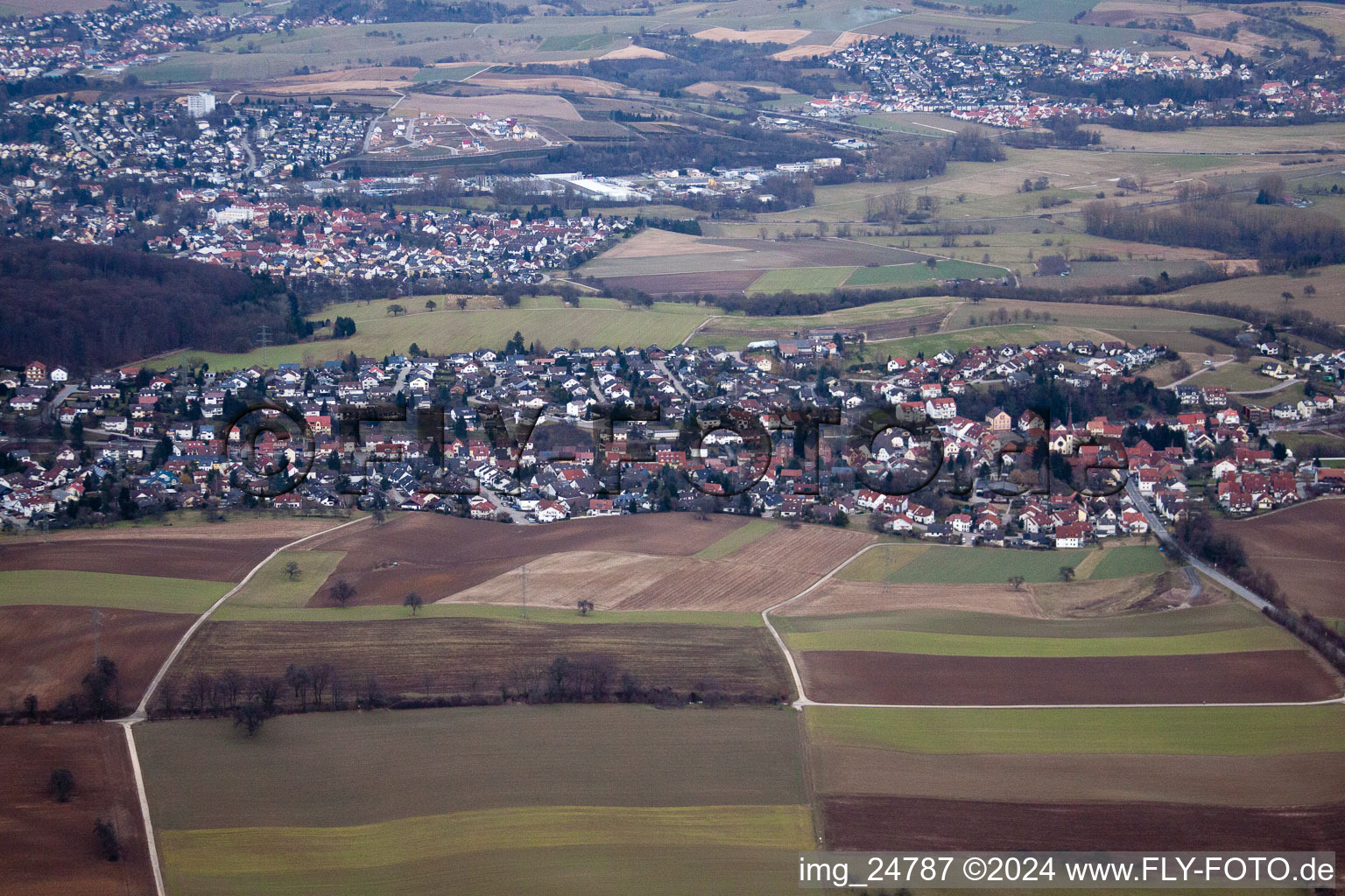 Glue, Gauangelloch in Gauangelloch in the state Baden-Wuerttemberg, Germany